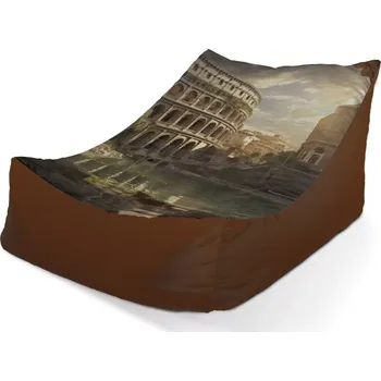 Sedací pytel Sedací vak Lounge Řím Koloseum Art - Sablio - 80 x 95 x 50 cm