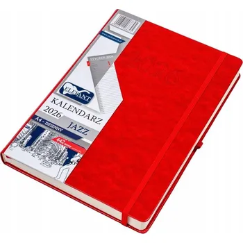 Kalendář Knižkový kalendář pro podnikatele 2026 A4 Elefant červený