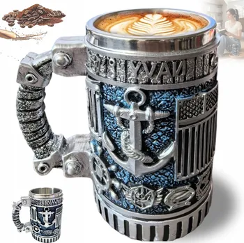 Hrneček Bedee kovový 330 ml