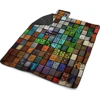 deka Sablio Plážová deka Blocks Abstract: 200x140 cm