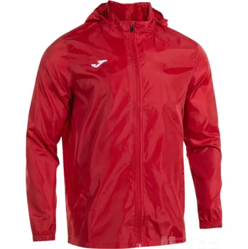 Pánské oblečení Šusťáková bunda JOMA RAIN, barva červená, velikost M