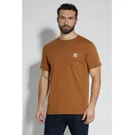 Tričko CARHARTT Force Pocket, hnědé! XL