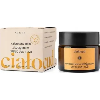 Pleťový krém Pleťový krém s UV ochranou Flagolie 50 SPF na den 50 ml