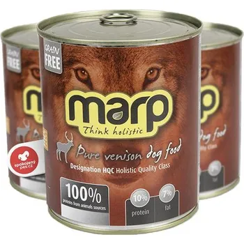 Krmivo pro psa Marp Holistic Dog konzerva Pure Venison SET 6x 800 g