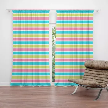 Závěs Sablio Závěsy Proužky: 2 ks - 140x250 cm - Sablio