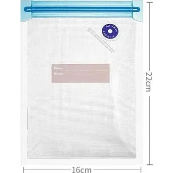 Vakuové sáčky znovupoužitelné bpa free | vakuové balení - 16x22cm , 1 kus