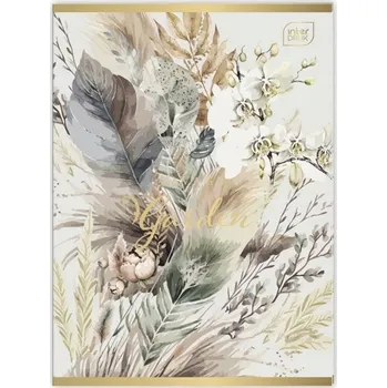 Sešit Sešit A4 s mřížkou Interdruk, 60 listů