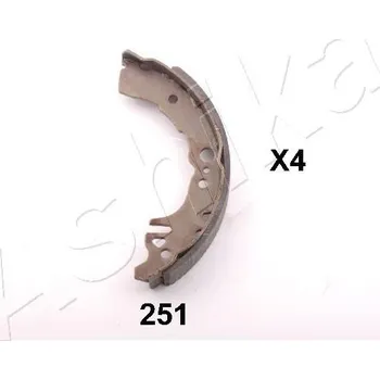 Brzdový systém Sada brzdových čelistí ASHIKA 55-02-251