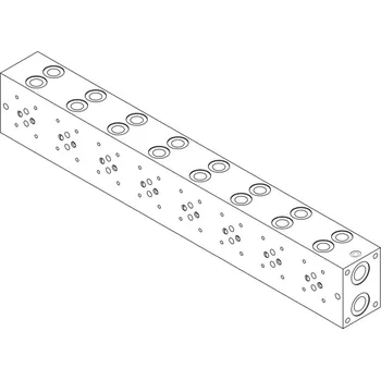 Blok připojovací EM253/8YM (NG6; 8 pozic)Monoblock / Manifold