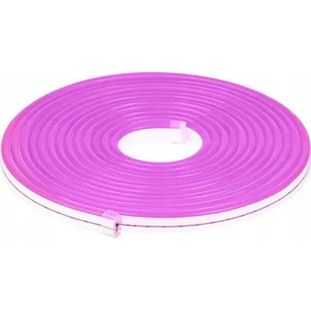 LED páska NEON FLEX LED pásek 12V SILNÝ | 5 METRŮ | FIALOVÝ