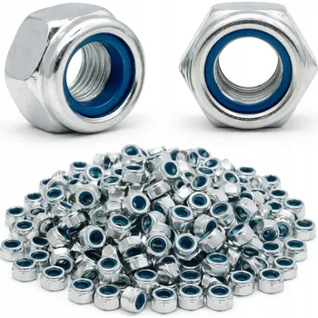 Matice Samojistná matice M5 nerezová ocel A2 DIN 985 s pojistným kroužkem 100 ks