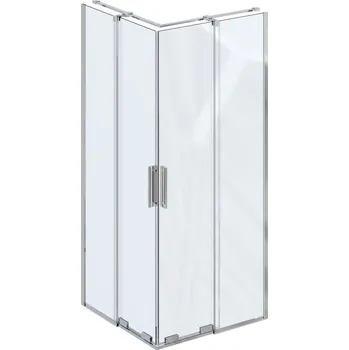 Ravak Roll sprchový kout 90x90 cm čtvercový chrom lesk/průhledné sklo X14V70C00Z1