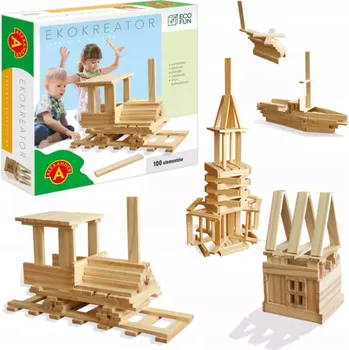 ostatní stavebnice Eco Fun – Ekokreator 100 dílů