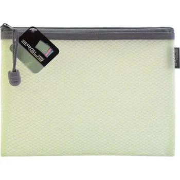 Kancelář Obálka se zipem A4 Argus - zelená - 1656-0003