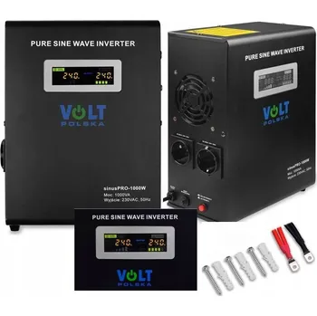 Záložní zdroj Záložní zdroj UPS VOLT Polska 1000VA 700W Tower AVR SinusPRO 2 zásuvky