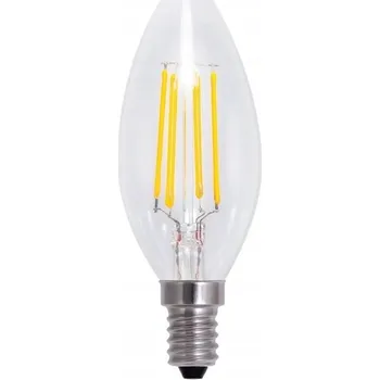 Žárovka LED žárovka filament E14 2800K 4W 175-250V