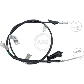 Lanko parkovací brzdy Tažné lanko, parkovací brzda A.B.S. K17808