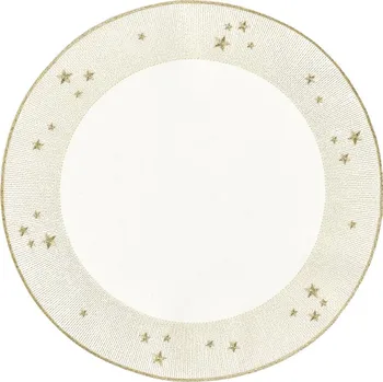 prostírání Sander Kulaté prostírání Starlight, 28 cm, ecru 826944-29