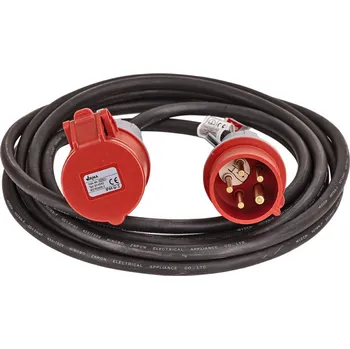 elektrický kabel DEMA Prodlužovací kabel IP44 H07RN-F 16A 5x1,5 mm2 5 m