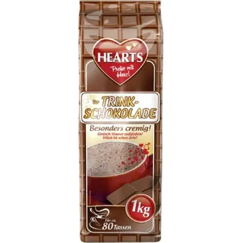 Čokoláda Instantní nápoj s mléčnou čokoláda Hearts 1000 g