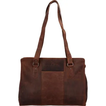 Kabelka GREENWOOD Dámská kožená kabelka GW S19189 San + 2 měsíce na vrácení zboží