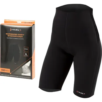 Dámské kraťasy Neoprenové šortky na hubnutí HMS XXL Zeštíhlující Kraťasy s vysokým pasem