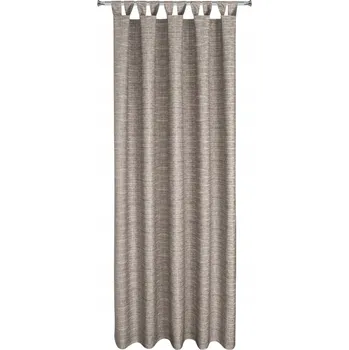 Obraz HOTOVÝ ZÁVĚS GARDEN 10 S POUTKY 155 X 240 CM HNĚDÝ