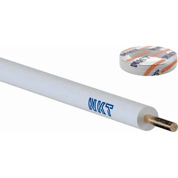 elektrický kabel Instalační vodič H05V-U DY 1x0,75 bílý /100m/