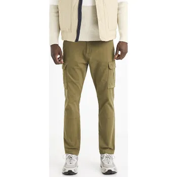 Celio Kalhoty Volcan s kapsami - Pánské Celio hnědá 1789710