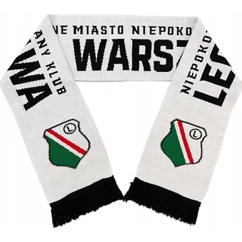 Šála Oboustranná šála Legia Warszawa 140 cm x 17 cm