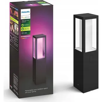 Venkovní osvětlení Osvětlovací sloupek Philips Hue s integrovaným LED zdrojem, 40 cm, teplá bílá