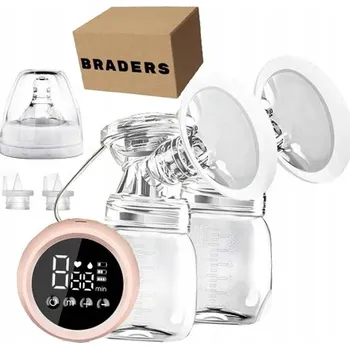 Elektrická Bezdrátová Odsávačka Mléka s Masáží – Kompletní Sada Pro Maminky