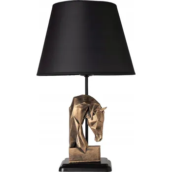 Lampička Stolní lampa Horsalosso 2 (černá + bronzová)