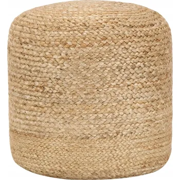 Taburet Taburet čalouněný VidaXL hnědý