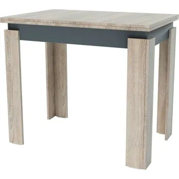 Jídelní stůl Rozkládací jídelní stůl MANZINI 90x60 cm, dub sonoma/antracit