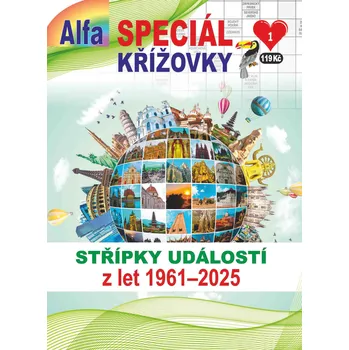 Kniha Křížovky speciál 1/2026 - Střípky událostí 1961-2025