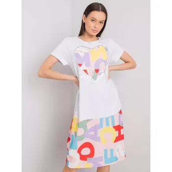 Dámské šaty Šaty DHJ SK 13119.26P světle růžová jedna velikost