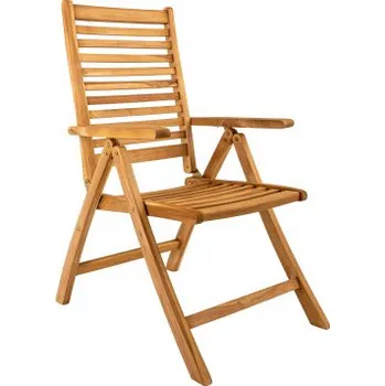 Doppler TAMAN NORFOLK FSC - zahradní polohovací teakové křeslo - Rozbalené zboží (N374,N515)