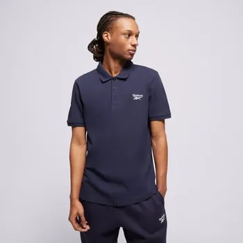 Reebok Tričko Blaze Embroidered Ss Tričko Shirt Tmavomodrá M