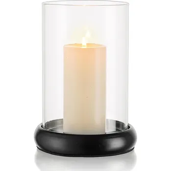 Svícen SKLENĚNÝ SVÍCEN S PODSTAVCEM