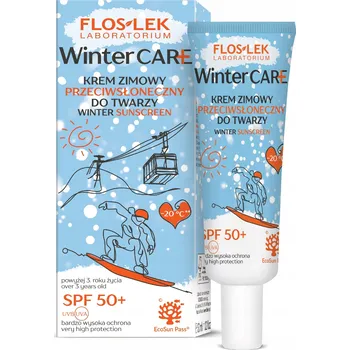 Pleťový krém Krém na obličej s vysokou UV ochranou Flos-Lek Winter Care 50 SPF denní 30 ml