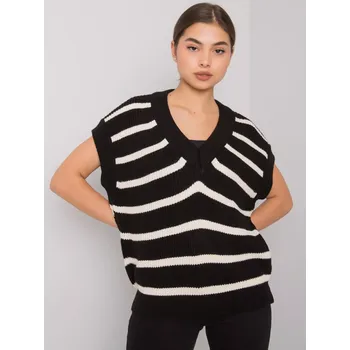 Dámská vesta Vesta FE KZ 3305.54P černá a bílá jedna velikost