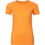 Dámské merino triko s krátkým rukávem PROGRESS MA NKRZ 125 XL Oranžová, Šedá