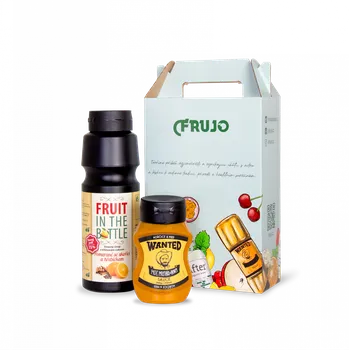 Sirup Dárkový balíček - Sirup Pomeranč se skořicí a omáčka Hořčice med