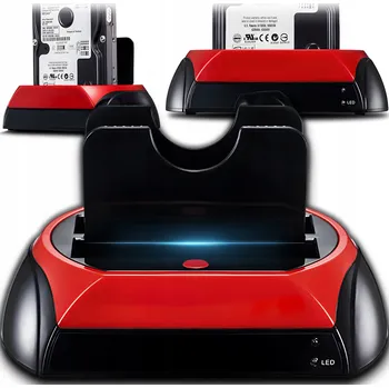 Dokovací stanice pro 2,5" a 3,5" disky PATA (IDE/ATA), SATA II, SATA III Retoo