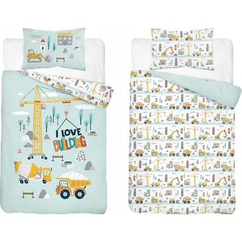 Povlečení Sada povlečení Detexpol 90 x 120 cm modrá