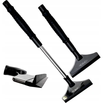 Autoškrabka Skládací škrabka na led, škrabka na okna a stěrka na vodu do 47 cm