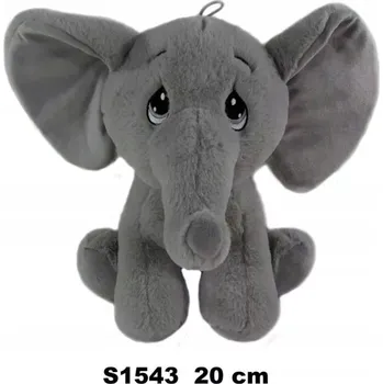 plyšák Plyšová Hračka slon Sun-Day S1543 20 cm