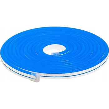 LED páska Neon Flex LED pásek 12V 5 metrů Modrý