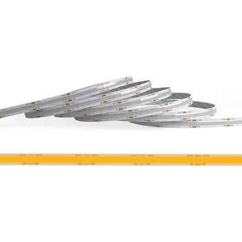 LED páska LED COB pásek 5M 12V Neon 45W Bezbodový Zlatý